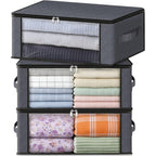 CuddleTidy 3-Pack Clothes Organizer Storage Bags